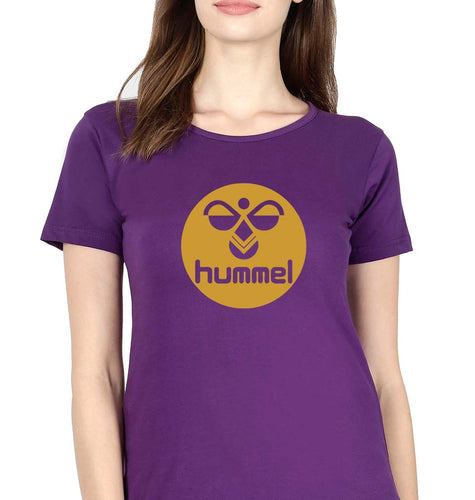 Hummel T-Shirt for Women-Purple-Ektarfa.online
