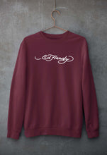 Load image into Gallery viewer, Ed Hardy Unisex Sweatshirt for Men/Women-Maroon-Ektarfa.online
