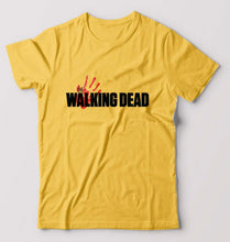 Load image into Gallery viewer, The Walking Dead T-Shirt for Men-Golden Yellow-Ektarfa.online
