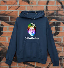Load image into Gallery viewer, John Lennon Unisex Hoodie for Men/Women-Navy Blue-Ektarfa.online
