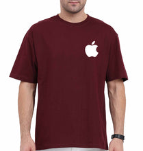 Load image into Gallery viewer, Apple Oversized T-Shirt for Men-Maroon-Ektarfa.online
