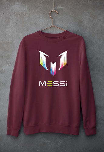 Messi Unisex Sweatshirt for Men/Women-Maroon-Ektarfa.online