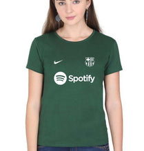 Load image into Gallery viewer, Barcelona 2022-23 T-Shirt for Women-Dark Green-Ektarfa.online
