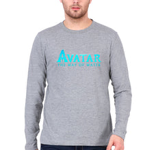 Load image into Gallery viewer, Avatar Full Sleeves T-Shirt for Men-Grey Melange-Ektarfa.online
