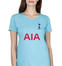 Load image into Gallery viewer, Tottenham Hotspur F.C. 2021-22 T-Shirt for Women-SkyBlue-Ektarfa.online
