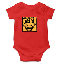 Load image into Gallery viewer, Keith Haring Funny Kids Romper Kids Romper For Baby Boy/Girl-0-5 Months(18 Inches)-RED-Ektarfa.online
