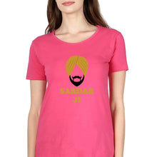 Load image into Gallery viewer, Sardar JI T-Shirt for Women-Pink-Ektarfa.online
