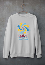 Load image into Gallery viewer, FIFA World Cup Qatar 2022 Unisex Sweatshirt for Men/Women-Grey Melange-Ektarfa.online
