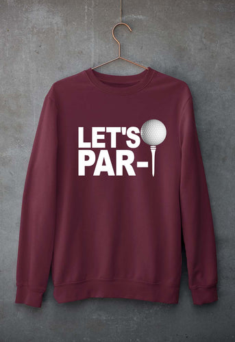 Golf Unisex Sweatshirt for Men/Women-Maroon-Ektarfa.online