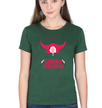 Load image into Gallery viewer, Sabrina Spellman T-Shirt for Women-Dark Green-Ektarfa.online
