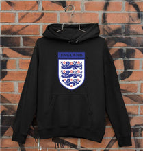 Load image into Gallery viewer, England Football Unisex Hoodie for Men/Women-Black-Ektarfa.online
