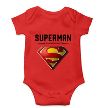 Load image into Gallery viewer, Superman Superhero Kids Romper For Baby Boy/Girl-0-5 Months(18 Inches)-Red-Ektarfa.online
