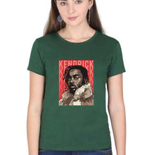 Load image into Gallery viewer, Kendrick Lamar T-Shirt for Women-Dark Green-Ektarfa.online
