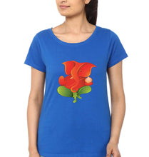 Load image into Gallery viewer, Ganpati JI(Ganesh) T-Shirt for Women-Royal Blue-Ektarfa.online
