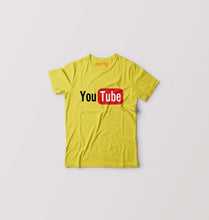 Load image into Gallery viewer, YouTube Kids T-Shirt for Boy/Girl-Yellow-Ektarfa.online
