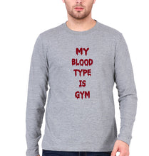 Load image into Gallery viewer, Gym Full Sleeves T-Shirt for Men-Grey Melange-Ektarfa.online
