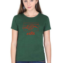 Load image into Gallery viewer, RRR T-Shirt for Women-Dark Green-Ektarfa.online
