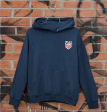 Load image into Gallery viewer, USA Football Unisex Hoodie for Men/Women-Navy Blue-Ektarfa.online
