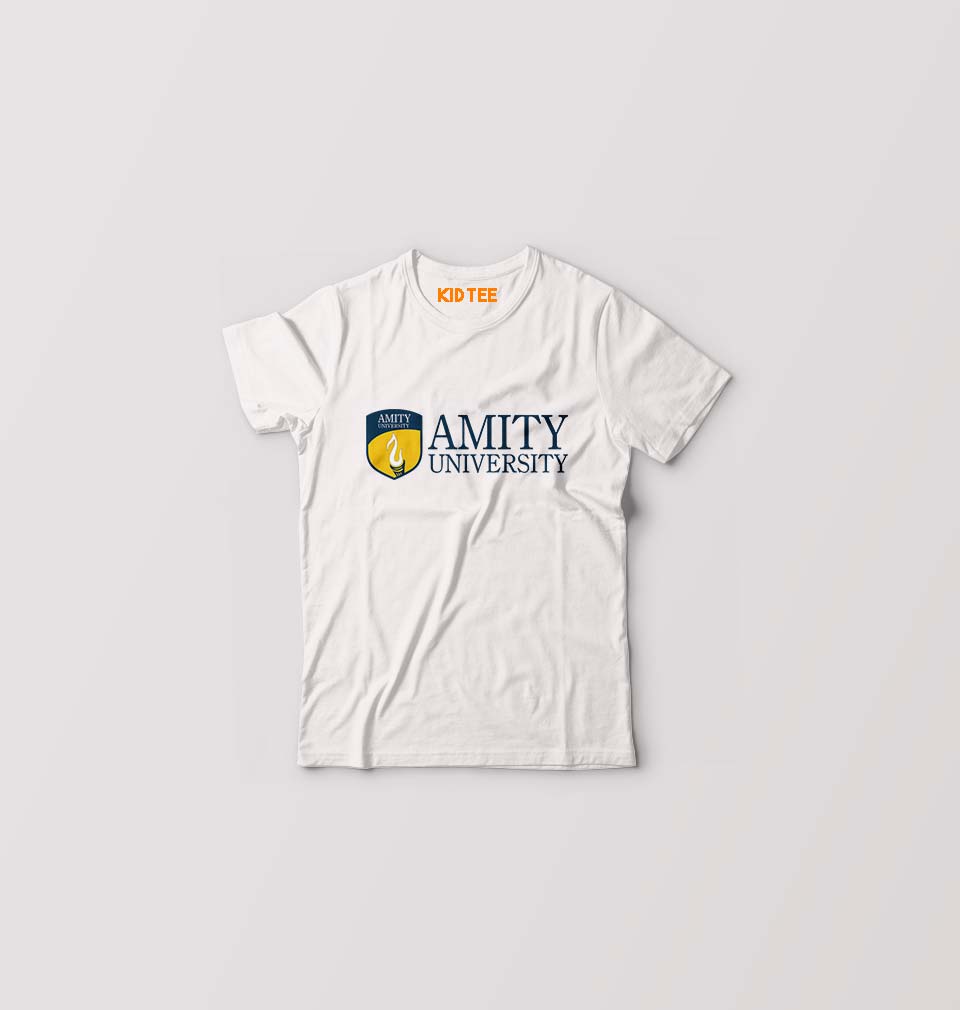 Amity Kids T-Shirt for Boy/Girl-White-Ektarfa.online