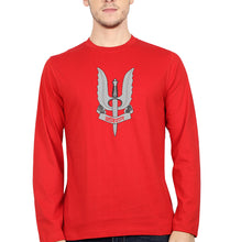 Load image into Gallery viewer, Balidaan Army Full Sleeves T-Shirt for Men-Red-Ektarfa.online
