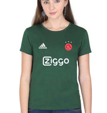 Load image into Gallery viewer, Ajax 2021-22 T-Shirt for Women-Dark Green-Ektarfa.online
