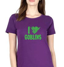 Load image into Gallery viewer, Goblin T-Shirt for Women-Purple-Ektarfa.online
