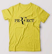 Load image into Gallery viewer, Roger Federer Perfect T-Shirt for Men-Yellow-Ektarfa.online
