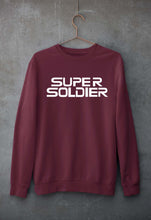 Load image into Gallery viewer, Super Soldier Unisex Sweatshirt for Men/Women-Maroon-Ektarfa.online
