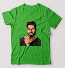 Load image into Gallery viewer, Hardik Pandya T-Shirt for Men-flag green-Ektarfa.online
