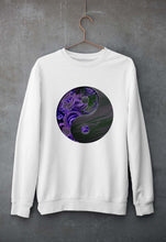 Load image into Gallery viewer, Yin Yang Unisex Sweatshirt for Men/Women-White-Ektarfa.online

