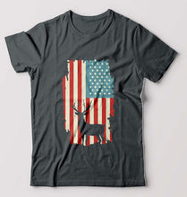 Load image into Gallery viewer, Deer T-Shirt for Men-Steel grey-Ektarfa.online

