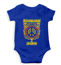 Load image into Gallery viewer, Psychedelic Love Kids Romper For Baby Boy/Girl-Royal Blue-Ektarfa.online
