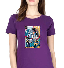 Load image into Gallery viewer, Erling Haaland T-Shirt for Women-Purple-Ektarfa.online
