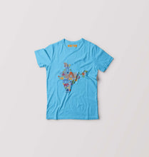 Load image into Gallery viewer, India Kids T-Shirt for Boy/Girl-Sky Blue-Ektarfa.online
