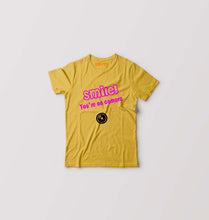 Load image into Gallery viewer, Smile U&#39;R On Camera Kids T-Shirt for Boy/Girl-Golden Yellow-Ektarfa.online
