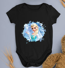 Load image into Gallery viewer, Frozen Elsa Kids Romper For Baby Boy/Girl-0-5 Months(18 Inches)-Black-Ektarfa.online
