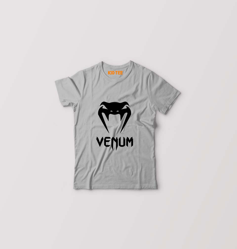 UFC Venum Kids T-Shirt for Boy/Girl-Grey-Ektarfa.online