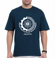 Load image into Gallery viewer, IIM Calcutta Oversized T-Shirt for Men-Petrol Blue-Ektarfa.online
