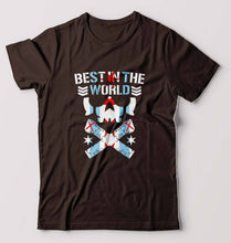 Load image into Gallery viewer, CM Punk T-Shirt for Men-Coffee Brown-Ektarfa.online
