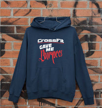 Load image into Gallery viewer, CrossFit Gym Burpees Unisex Hoodie for Men/Women-Navy Blue-Ektarfa.online
