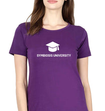 Load image into Gallery viewer, Symbiosis T-Shirt for Women-Purple-Ektarfa.online
