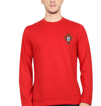 Load image into Gallery viewer, Portugal Football Full Sleeves T-Shirt for Men-Red-Ektarfa.online
