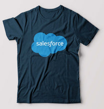 Load image into Gallery viewer, Salesforce T-Shirt for Men-Petrol Blue-Ektarfa.online
