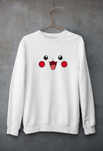 Load image into Gallery viewer, Pikachu Unisex Sweatshirt for Men/Women-White-Ektarfa.online
