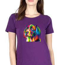 Load image into Gallery viewer, Eagle T-Shirt for Women-Purple-Ektarfa.online
