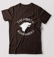 Load image into Gallery viewer, GOT Game Of Thrones North Remembers T-Shirt for Men-Coffee Brown-Ektarfa.online
