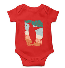 Load image into Gallery viewer, Penguin Kids Romper For Baby Boy/Girl-0-5 Months(18 Inches)-RED-Ektarfa.online
