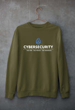Load image into Gallery viewer, Cyber Security Unisex Sweatshirt for Men/Women-Olive Green-Ektarfa.online
