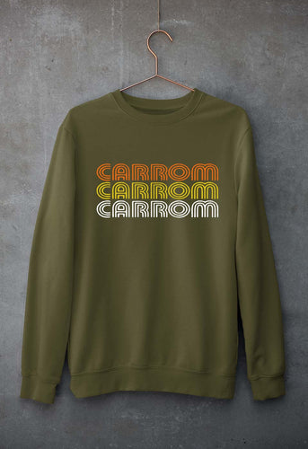 Carrom Unisex Sweatshirt for Men/Women-Olive Green-Ektarfa.online