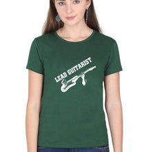 Load image into Gallery viewer, Guitarist T-Shirt for Women-Dark Green-Ektarfa.online
